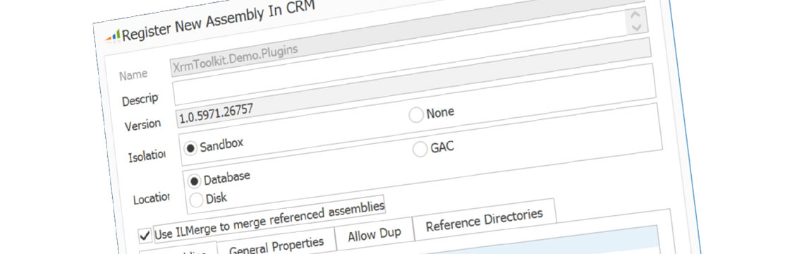 Register Assembly In CRM